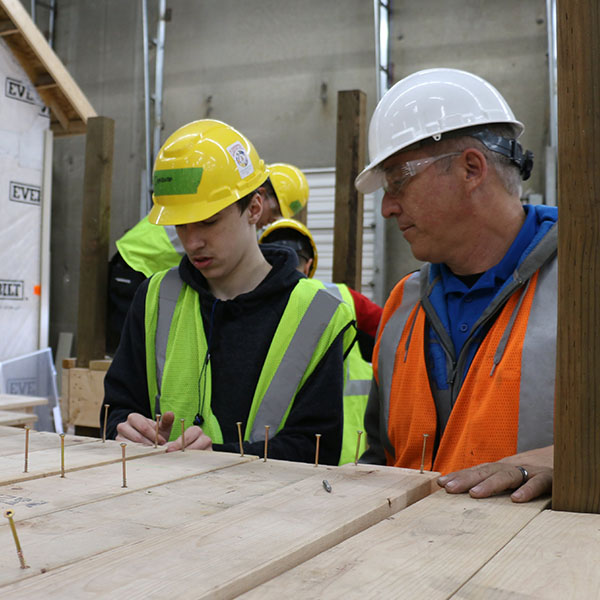 Youth construction apprentice