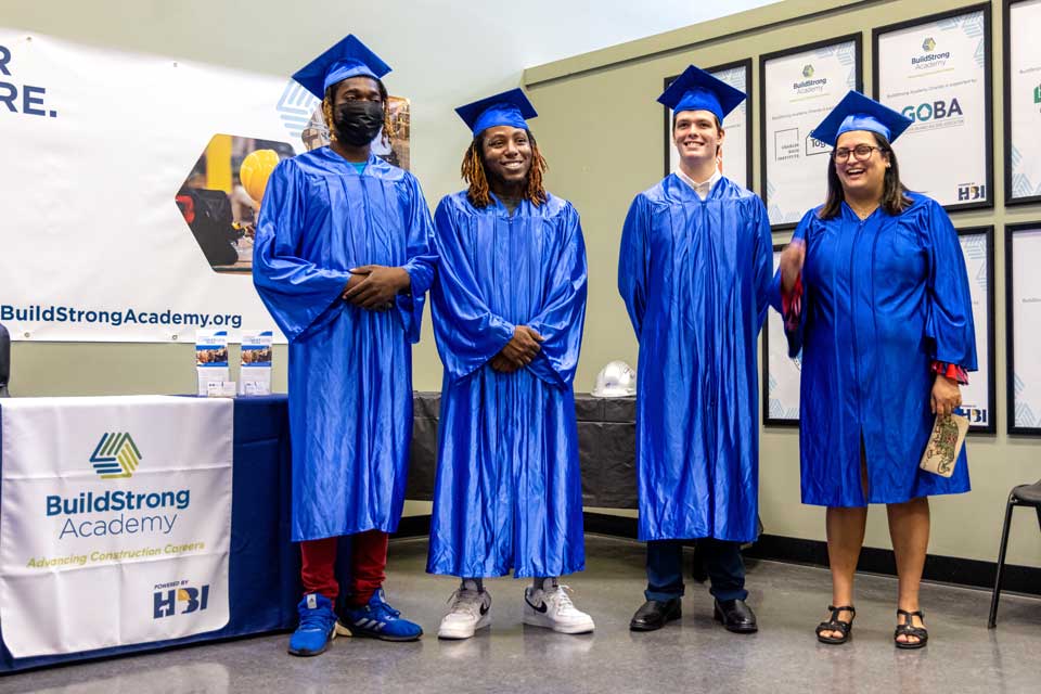 Students graduate from BuildStrong Academy