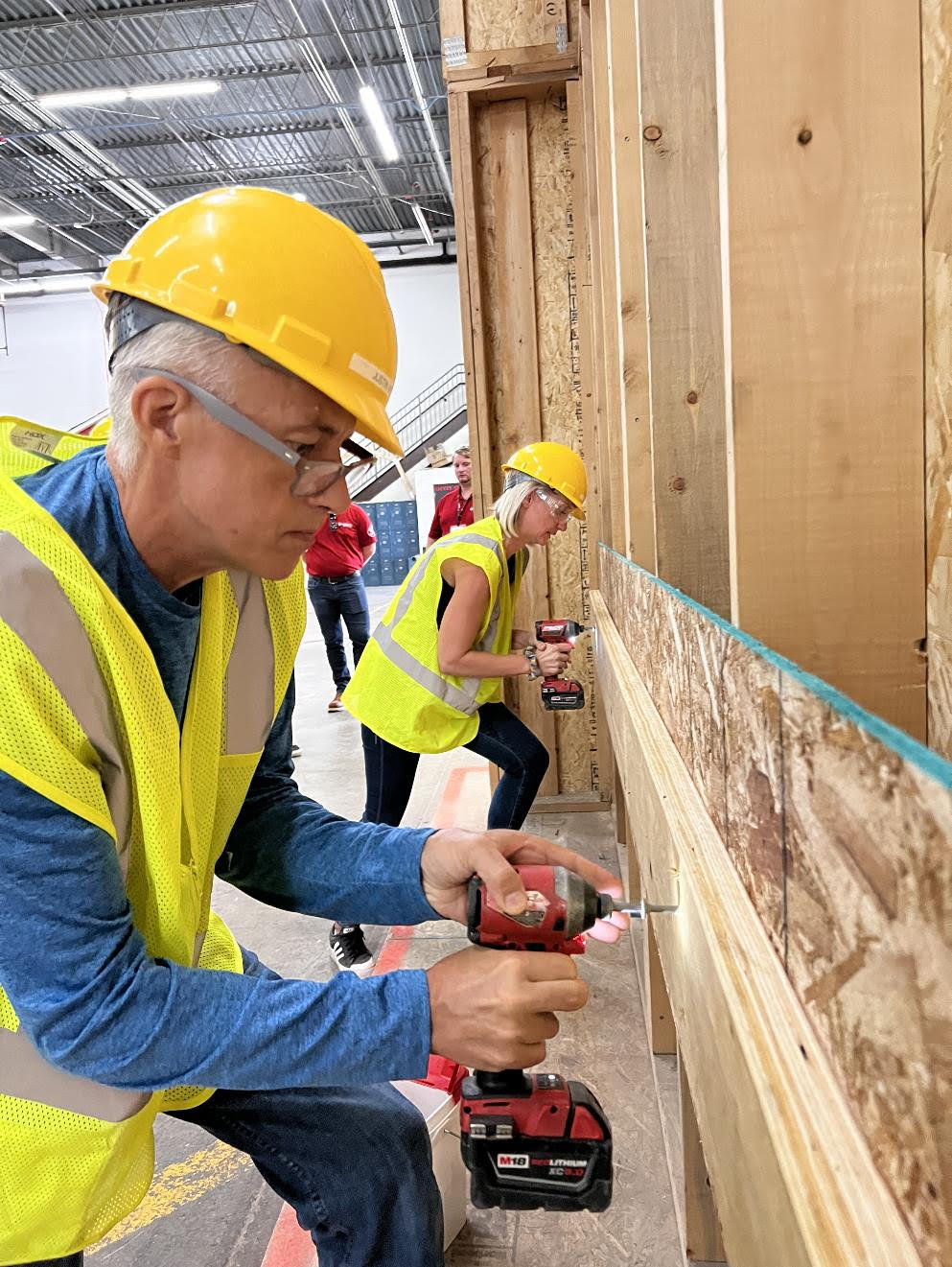 Student at a Construction bootcamp in Denver